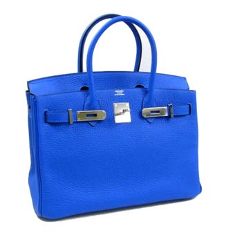 HERMES エルメス バーキン30 スーパーコピー トリヨンクレマンス ブルーイドラ シルバー金具 05P01Sep13 Birkin 051